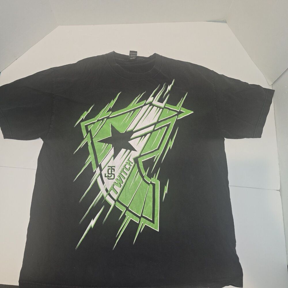 Y2K Famous Stars And Straps T-shirt Mens Size M Black 2000s Skater Grunge #254